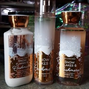 SnowFlakes Cashmere body set